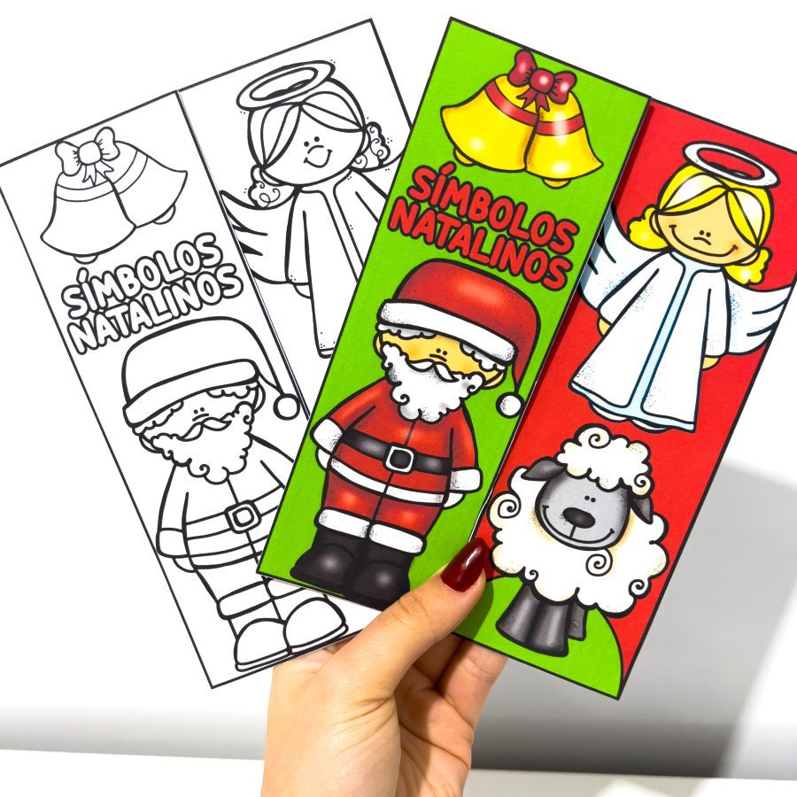 Lapbook Símbolos Natalinos - Natal - Pedagogia de Ideias Lapbook Símbolos Natalinos - Natal