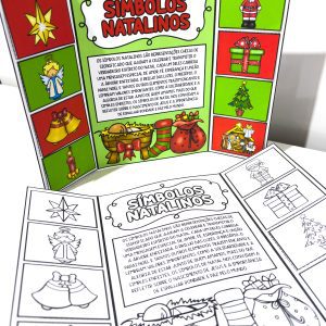 Lapbook Símbolos Natalinos - Natal - Pedagogia de Ideias Lapbook Símbolos Natalinos - Natal