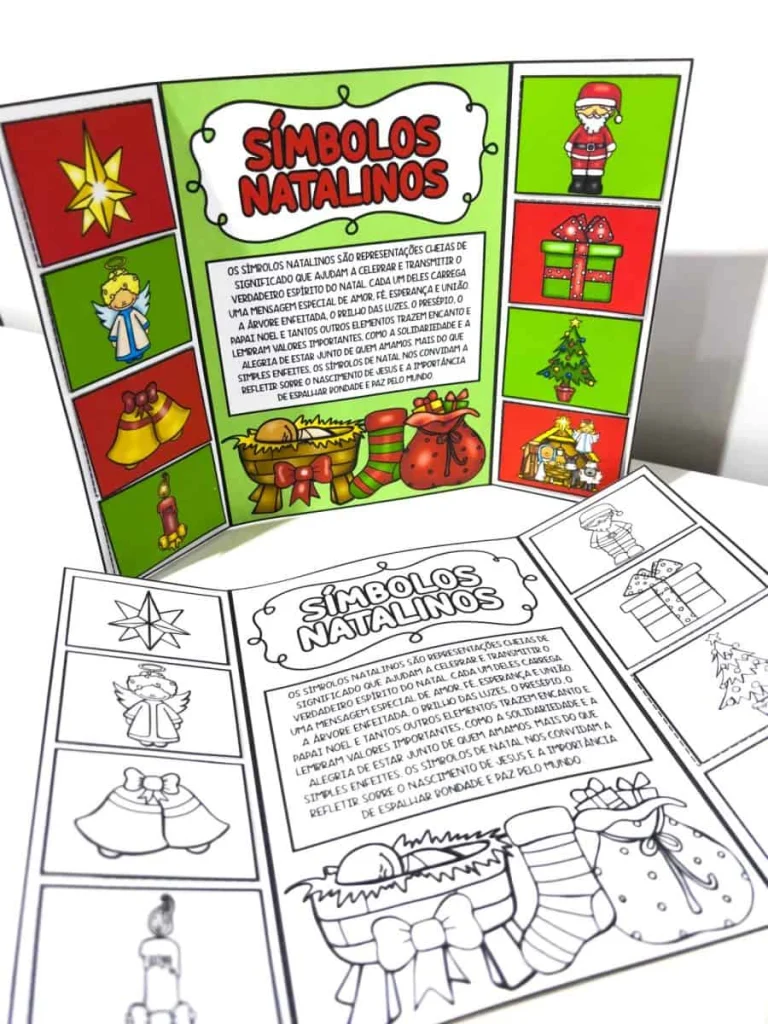Lapbook dos Símbolos Natalinos — foto 3