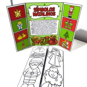 Lapbook Símbolos Natalinos - Natal - Pedagogia de Ideias Lapbook Símbolos Natalinos - Natal