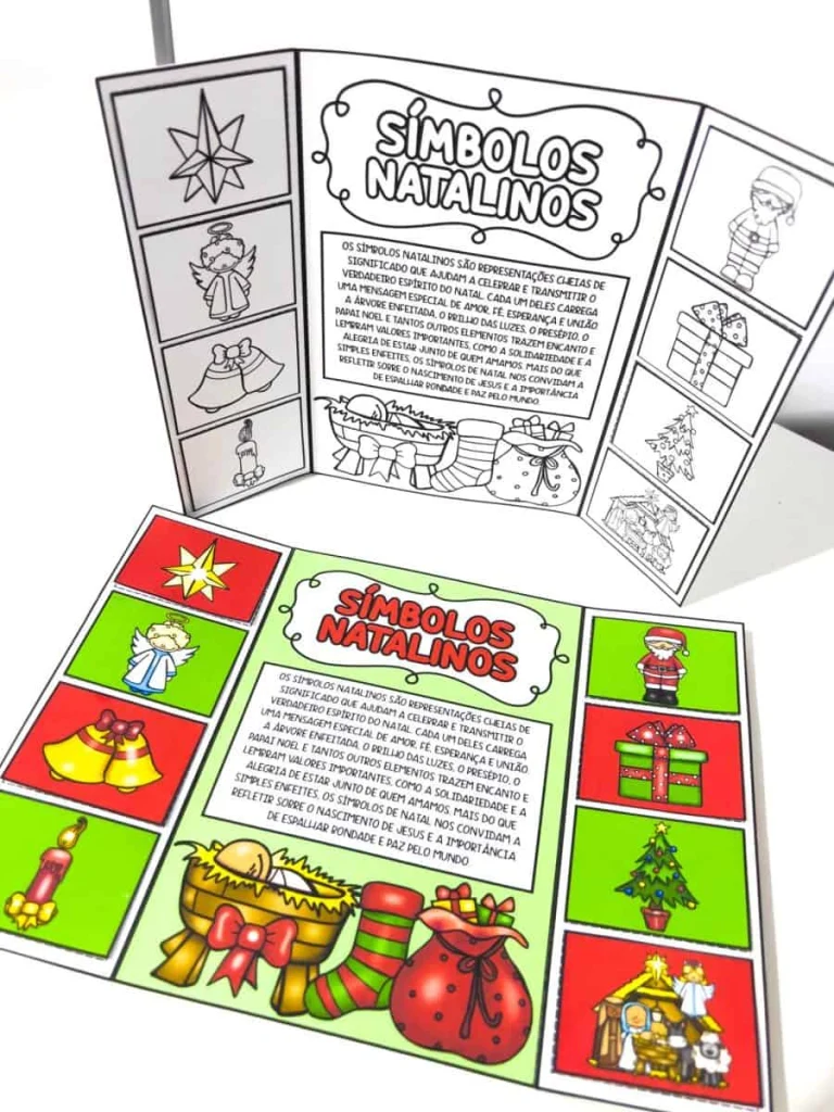 Lapbook dos Símbolos Natalinos — foto 6
