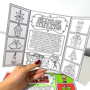 Lapbook Símbolos Natalinos - Natal - Pedagogia de Ideias Lapbook Símbolos Natalinos - Natal