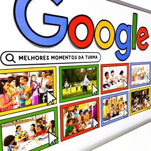 Painel Google Melhores Momentos da Turma - Encerramento do Ano Letivo