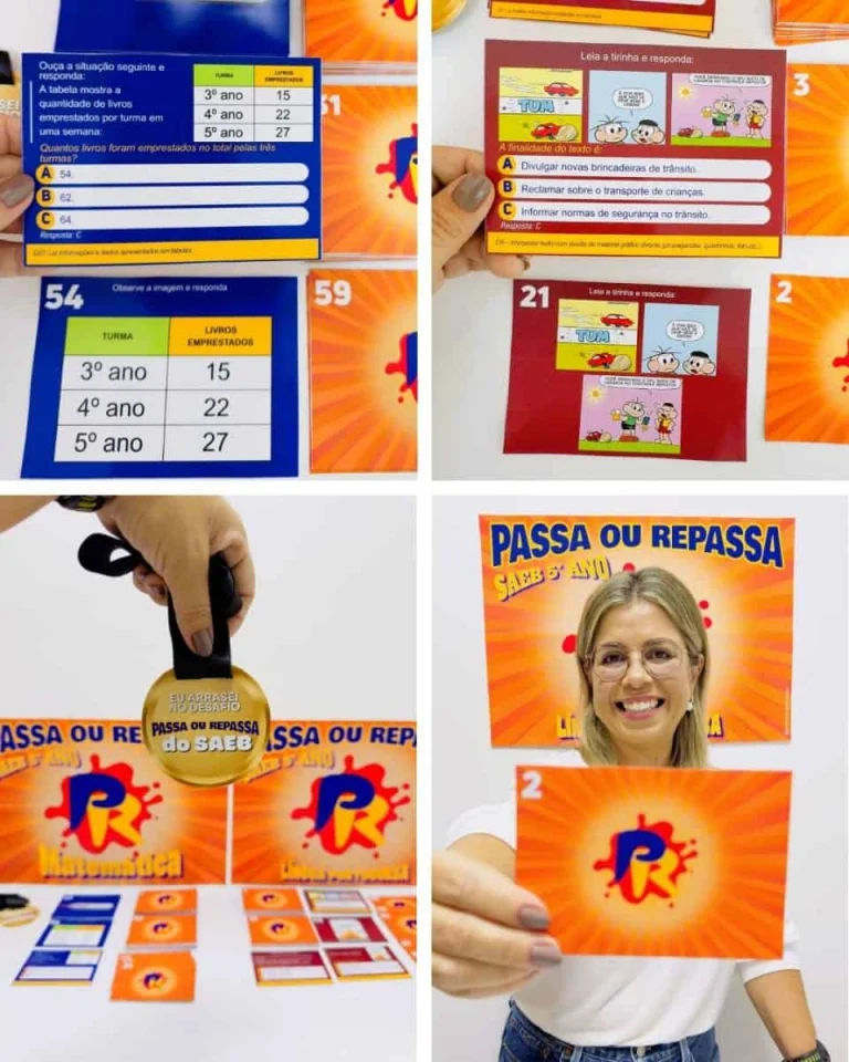 Jogo Passa ou Repassa SAEB 5º Ano — foto 4