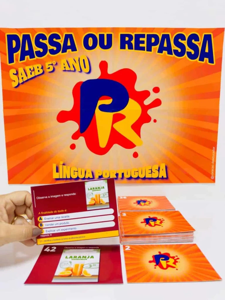 Jogo Passa ou Repassa SAEB 5º Ano — foto 11