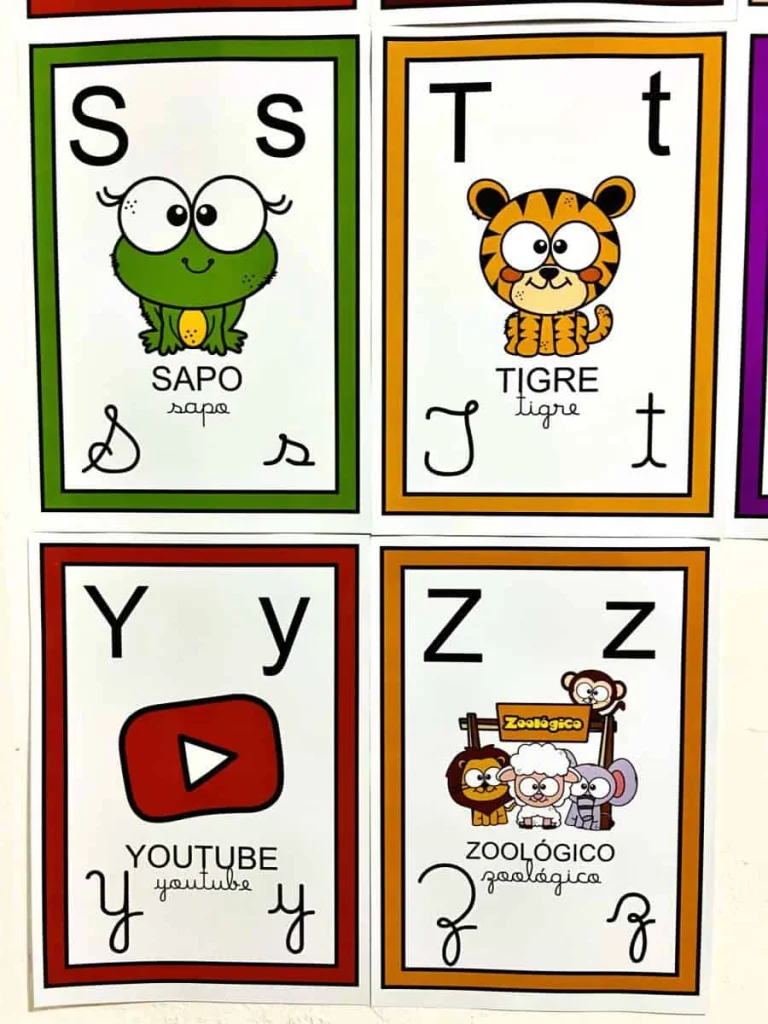 Alfabeto de Parede com 26 Cartazes — foto 5