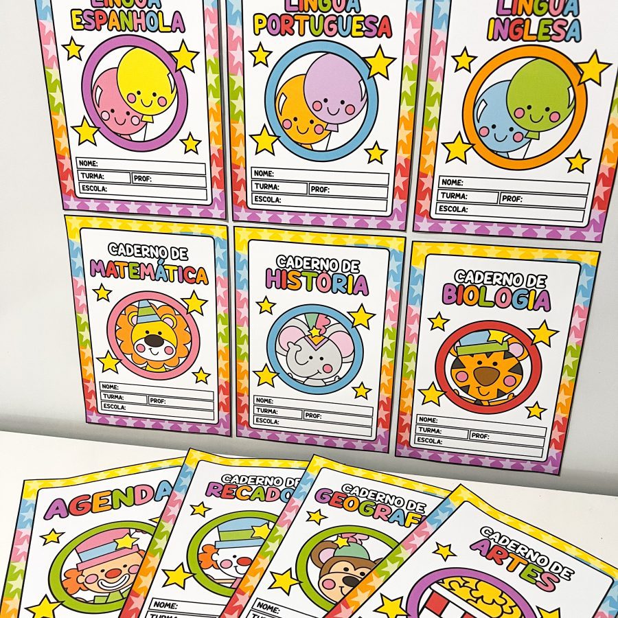 Capas de Matérias: Circo da Alegria - Organização e Planejamento - Pedagogia de Ideias Capas de Matérias: Circo da Alegria - Organização e Planejamento