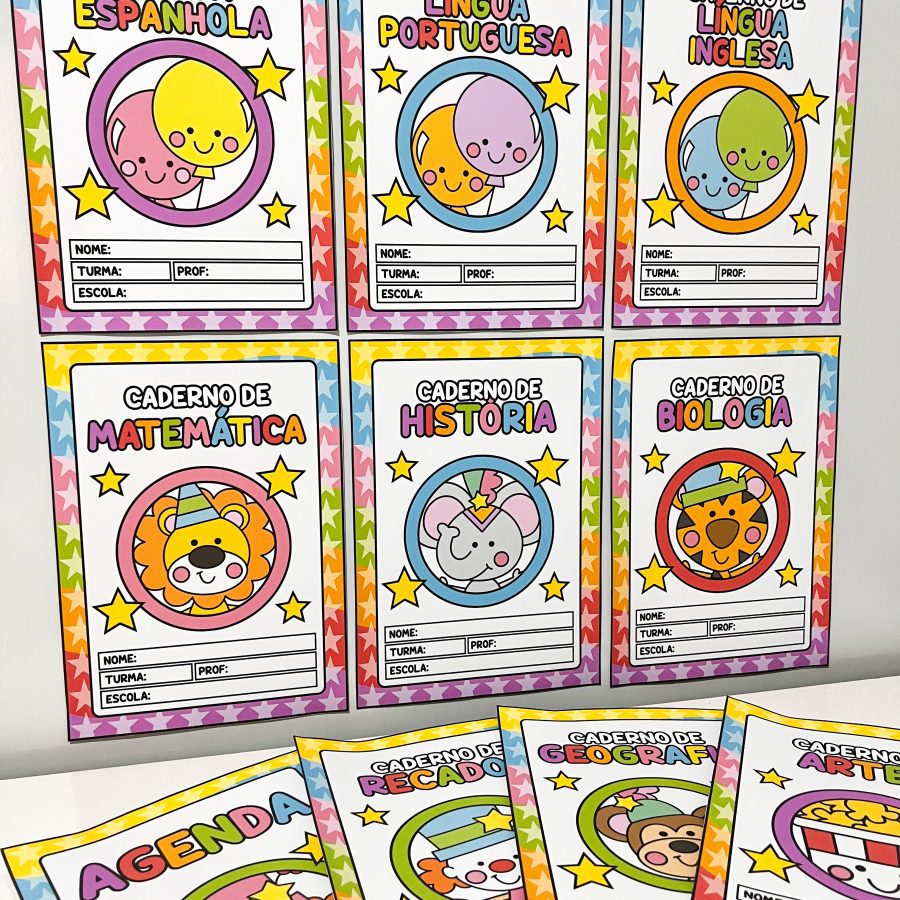 Capas de Matérias: Circo da Alegria - Organização e Planejamento - Pedagogia de Ideias Capas de Matérias: Circo da Alegria - Organização e Planejamento