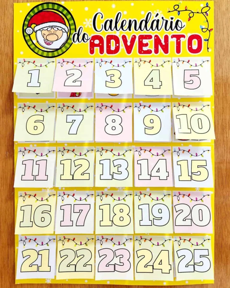 Cartaz Calendário do Advento com 25 Atividades — foto 3