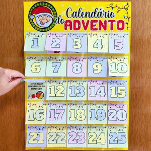 Cartaz - Calendário do Advento - Natal