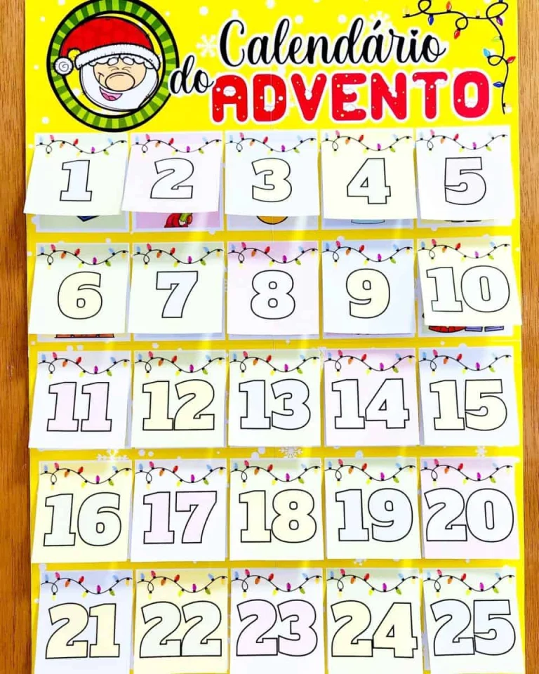 Cartaz Calendário do Advento com 25 Atividades — foto 5