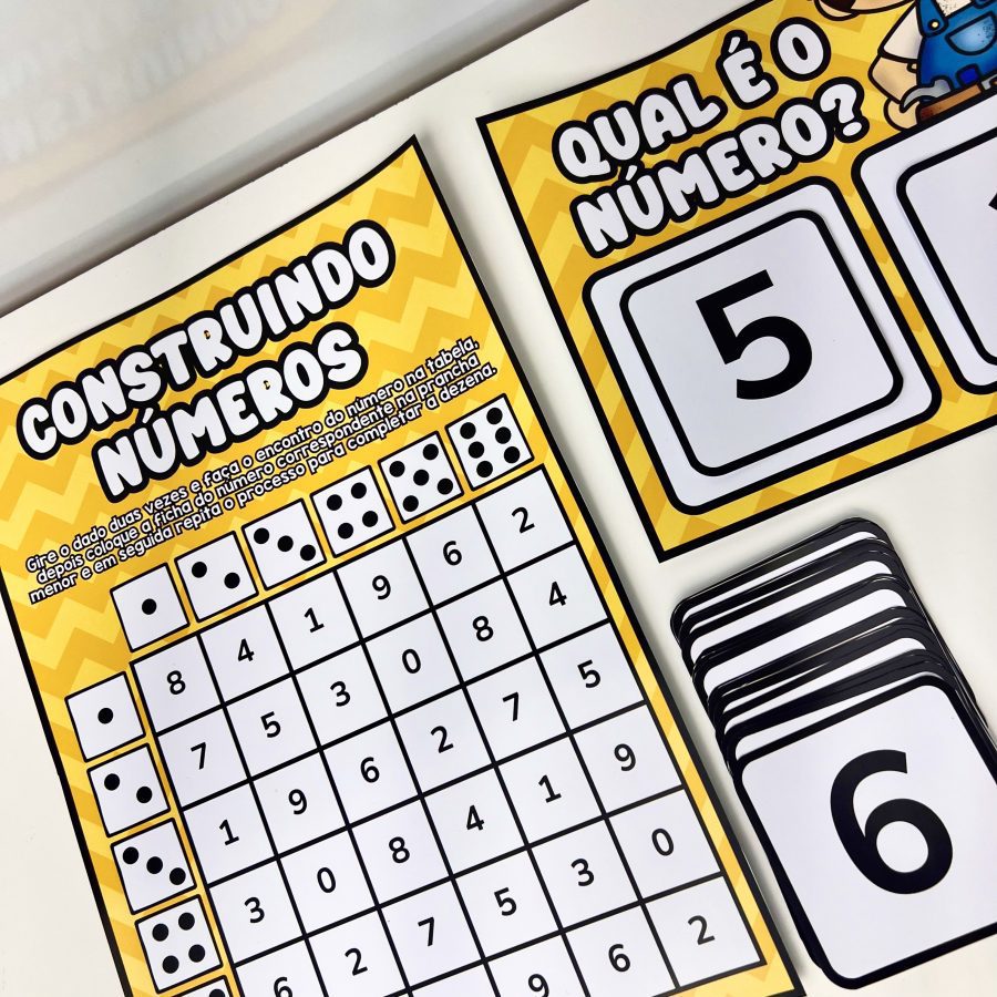 Construindo Números - Matemática - Pedagogia de Ideias Construindo Números - Matemática