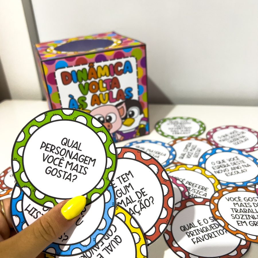 Dinâmica Volta às Aulas - Volta às Aulas - Pedagogia de Ideias Dinâmica Volta às Aulas - Volta às Aulas