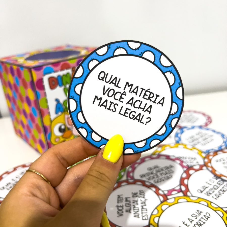 Dinâmica Volta às Aulas - Volta às Aulas - Pedagogia de Ideias Dinâmica Volta às Aulas - Volta às Aulas