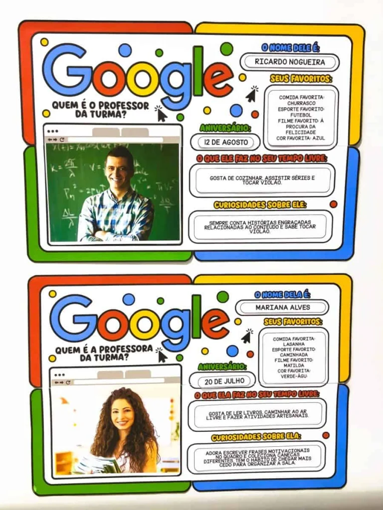 Painel Google Professor da Turma — foto 5
