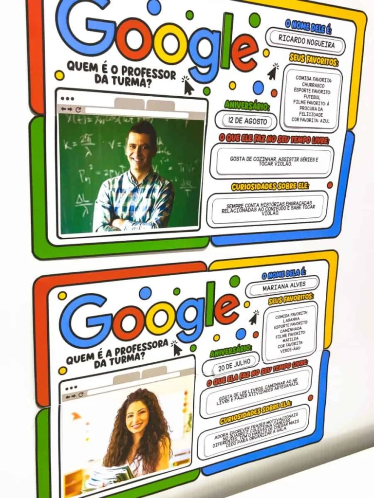 Painel Google Professor da Turma — foto 6