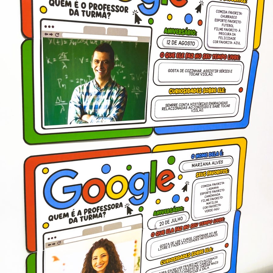 Google - Professor da Turma - Volta às Aulas - Pedagogia de Ideias Google - Professor da Turma - Volta às Aulas