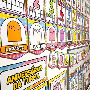 Kit Sala de Aula: Circo da Alegria - Decoração Escolar - Pedagogia de Ideias Kit Sala de Aula: Circo da Alegria - Decoração Escolar