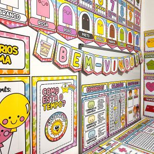 Kit Sala de Aula: Circo da Alegria - Decoração Escolar - Pedagogia de Ideias Kit Sala de Aula: Circo da Alegria - Decoração Escolar