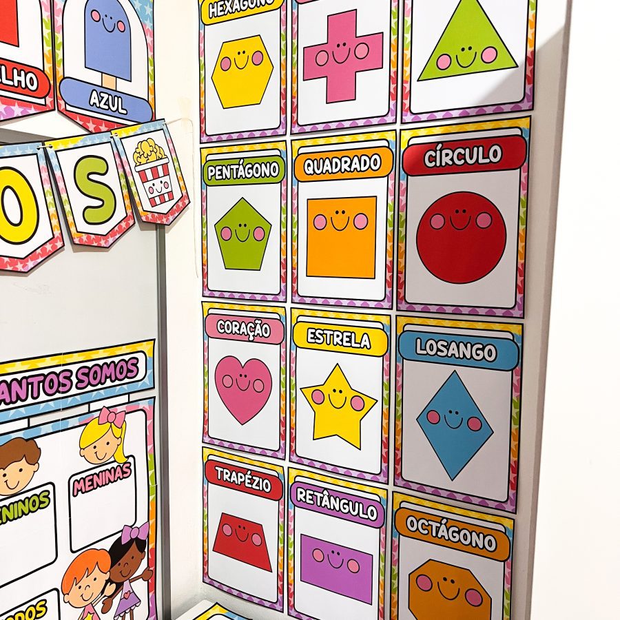 Kit Sala de Aula: Circo da Alegria - Decoração Escolar - Pedagogia de Ideias Kit Sala de Aula: Circo da Alegria - Decoração Escolar