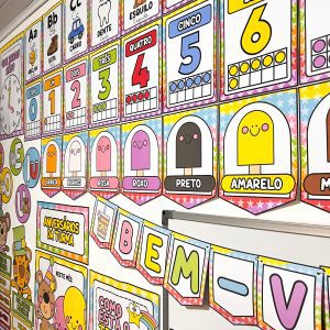 Kit Sala de Aula: Circo da Alegria - Decoração Escolar - Pedagogia de Ideias Kit Sala de Aula: Circo da Alegria - Decoração Escolar