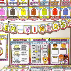 Kit Sala de Aula: Circo da Alegria - Decoração Escolar
