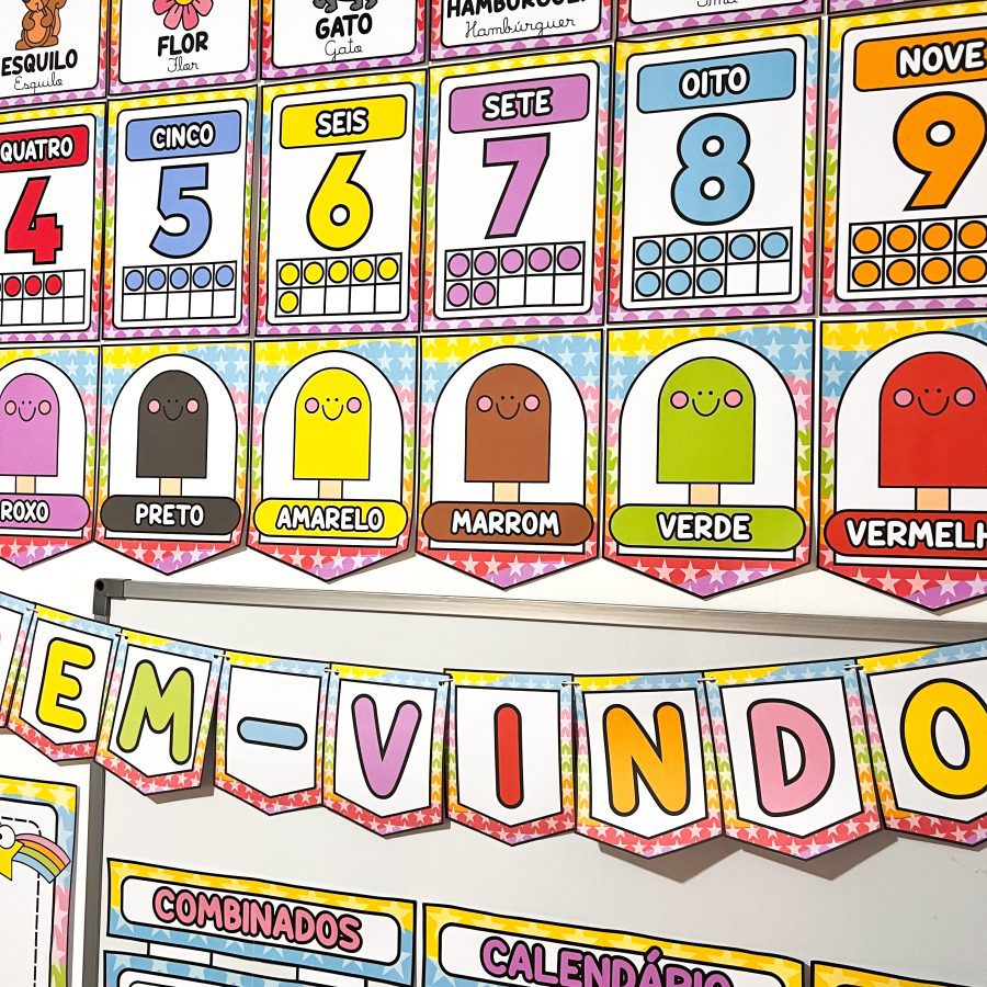 Kit Sala de Aula: Circo da Alegria - Decoração Escolar - Pedagogia de Ideias Kit Sala de Aula: Circo da Alegria - Decoração Escolar