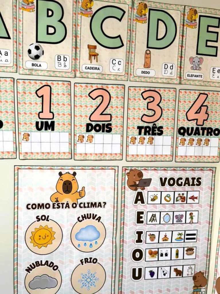 Kit Sala de Aula Capivara — foto 5