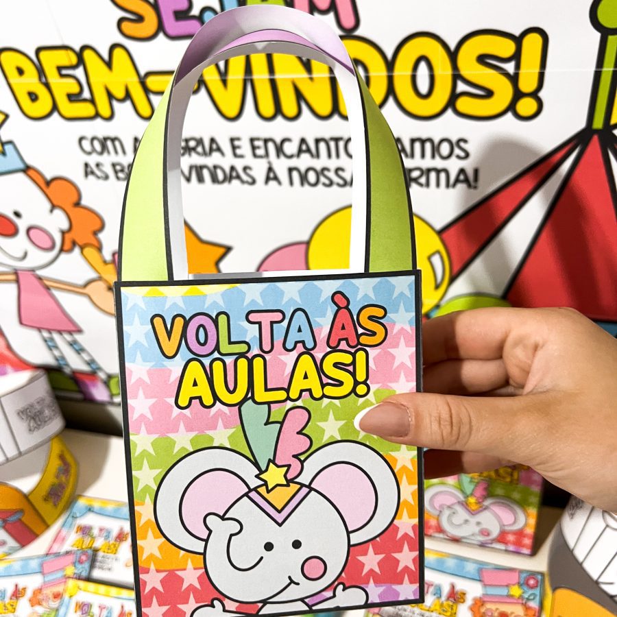 Kit Volta às Aulas - Circo da Alegria - Volta às Aulas - Pedagogia de Ideias Kit Volta às Aulas - Circo da Alegria - Volta às Aulas