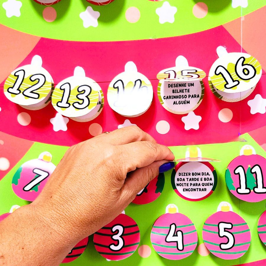 Painel - Calendário do Advento - Natal - Pedagogia de Ideias Painel - Calendário do Advento - Natal