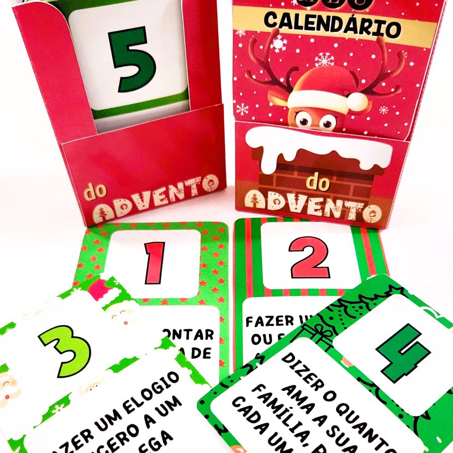 Painel - Calendário do Advento - Natal - Pedagogia de Ideias Painel - Calendário do Advento - Natal