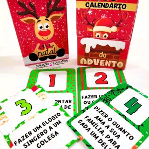 Painel - Calendário do Advento - Natal - Pedagogia de Ideias Painel - Calendário do Advento - Natal