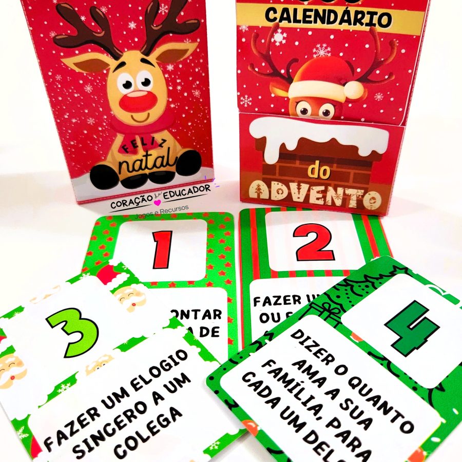 Painel - Calendário do Advento - Natal - Pedagogia de Ideias Painel - Calendário do Advento - Natal