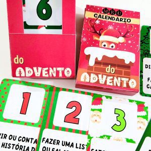 Painel - Calendário do Advento - Natal - Pedagogia de Ideias Painel - Calendário do Advento - Natal