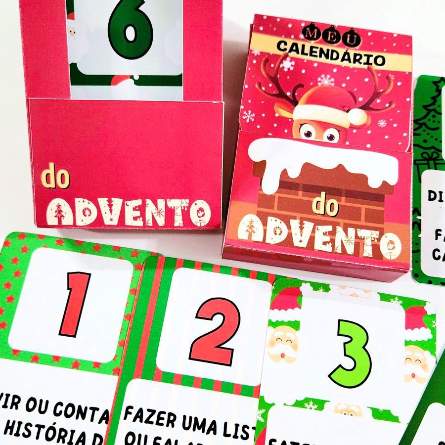 Painel - Calendário do Advento - Natal - Pedagogia de Ideias Painel - Calendário do Advento - Natal