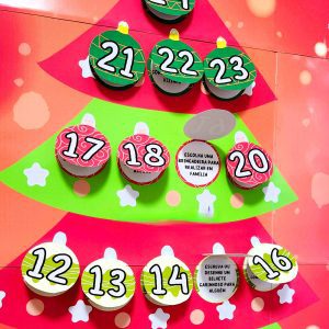 Painel - Calendário do Advento - Natal - Pedagogia de Ideias Painel - Calendário do Advento - Natal