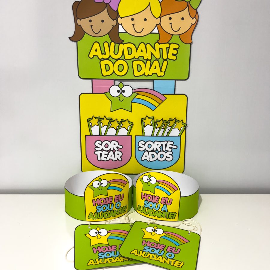 Sorteio Ajudante do Dia - Volta às Aulas - Pedagogia de Ideias Sorteio Ajudante do Dia - Volta às Aulas