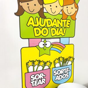 Sorteio Ajudante do Dia - Volta às Aulas