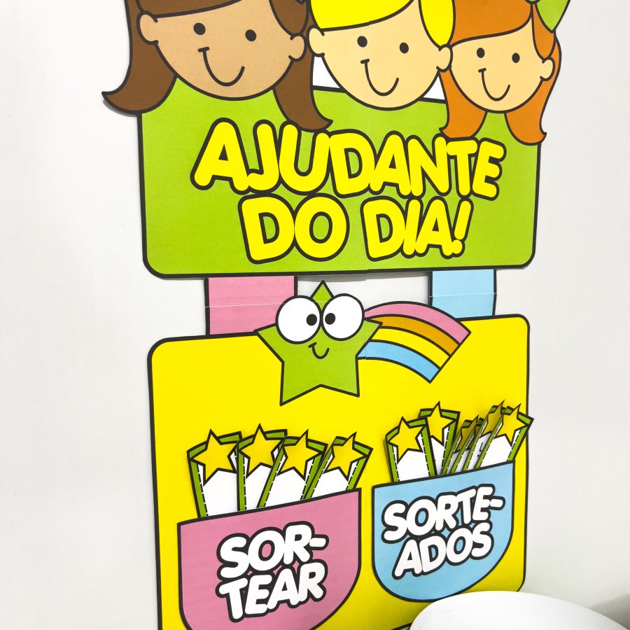 Sorteio Ajudante do Dia - Volta às Aulas - Pedagogia de Ideias Sorteio Ajudante do Dia - Volta às Aulas