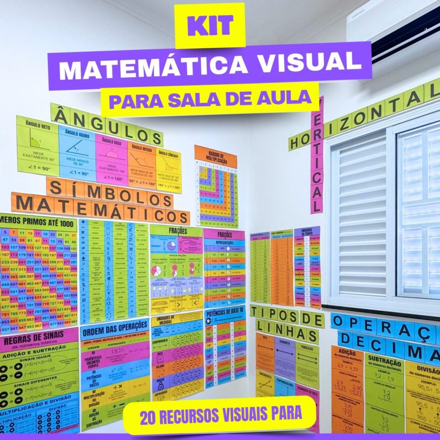 Kit Matemática Visual - Matemática