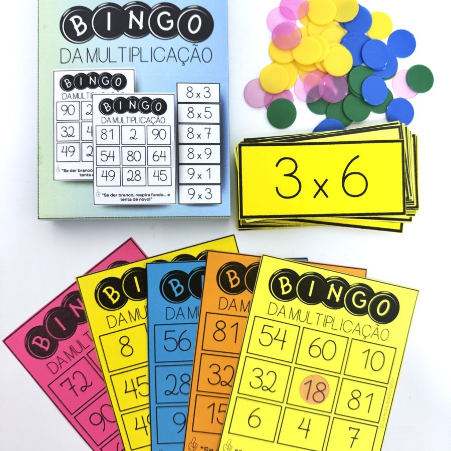 Bingo da Multiplicação - Matemática - Pedagogia de Ideias Bingo da Multiplicação - Matemática