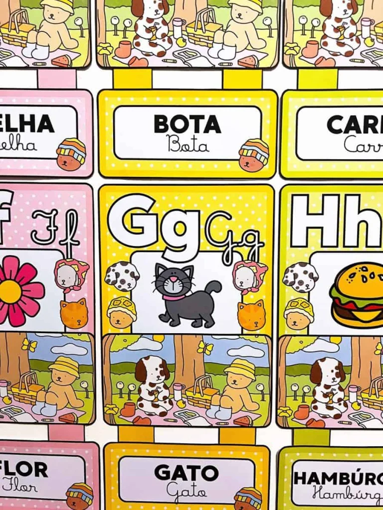 Alfabeto e Numerais de Parede Bobbie Goods — foto 4