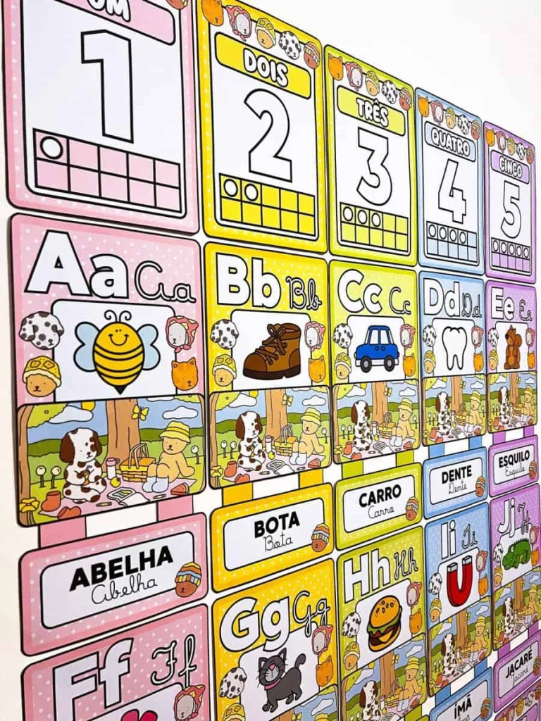 Alfabeto e Numerais de Parede Bobbie Goods — foto 6