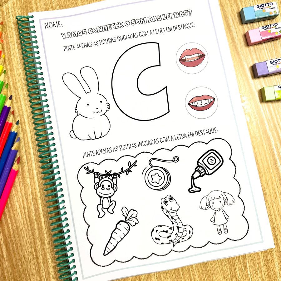 Apostila Alfabeto Fônico - Apostila - Pedagogia de Ideias Apostila Alfabeto Fônico - Apostila