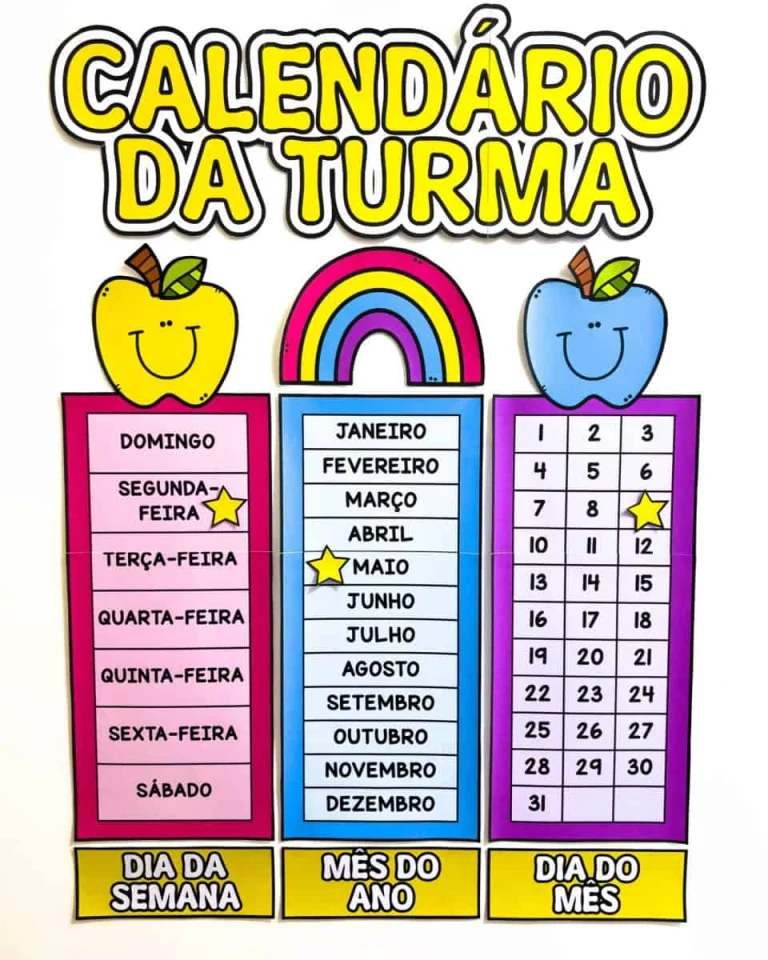 Calendário Interativo da Turma para Parede — foto 7