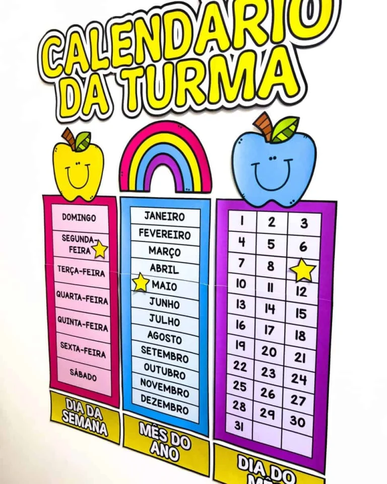 Calendário Interativo da Turma para Parede — foto 6