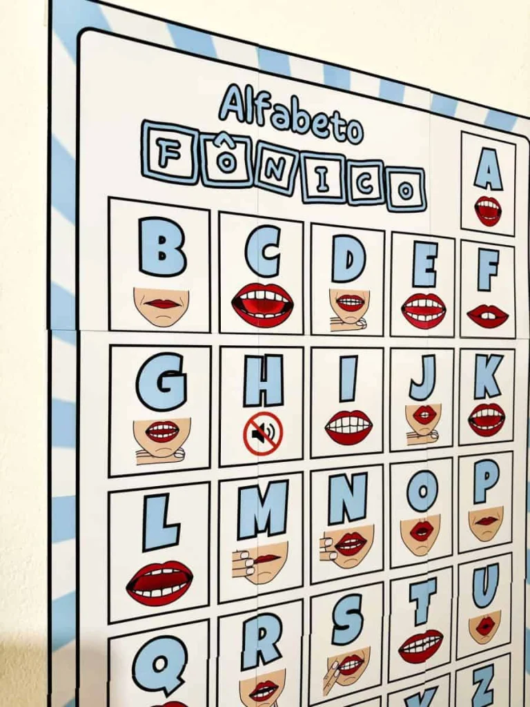 Cartaz Alfabeto Fônico para Alfabetização — foto 4