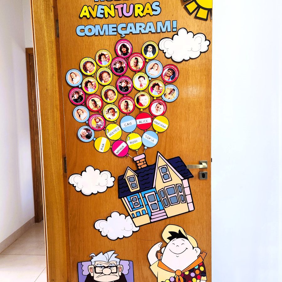 Decoração de Porta - UP - Bem-Vindos - Volta às Aulas - Pedagogia de Ideias Decoração de Porta - UP - Bem-Vindos - Volta às Aulas