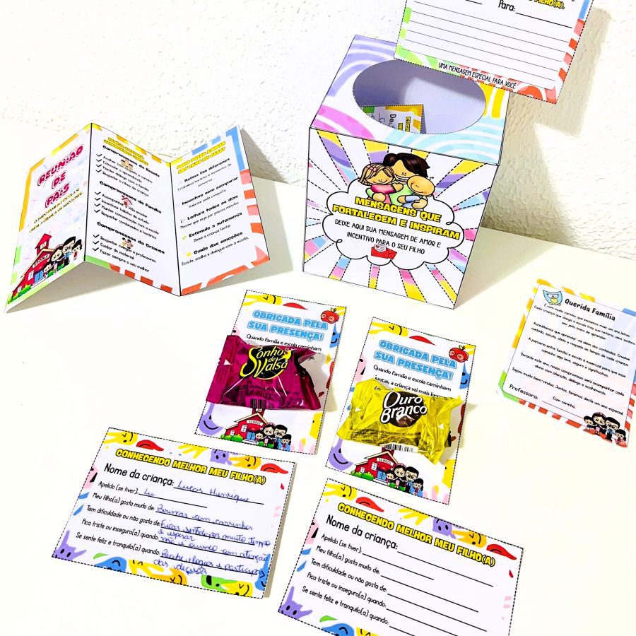 Kit Reunião de Pais – Família & Escola - Reunião de Pais - Pedagogia de Ideias Kit Reunião de Pais – Família & Escola - Reunião de Pais