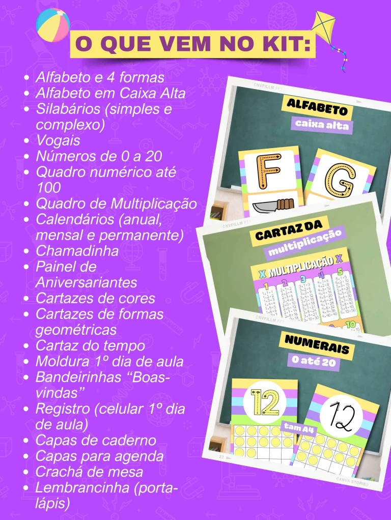 Kit Sala de Aula Colorê — foto 2